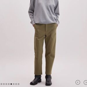 RicherPoorer Women's Archer Twill Pant - Olive Army / S